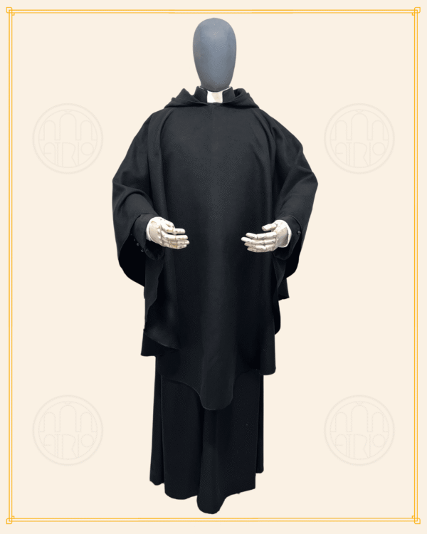 Poncho preto - Imagem 4